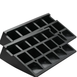 VEVOR Rubber Curb Ramp 2 Pack, 4.3