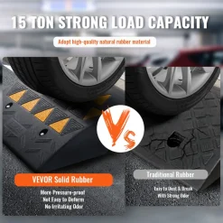 VEVOR Rubber Curb Ramp 2 Pack, 6