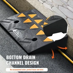 VEVOR Rubber Curb Ramp 4.25