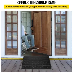 VEVOR Rubber Threshold Ramp, 2.6