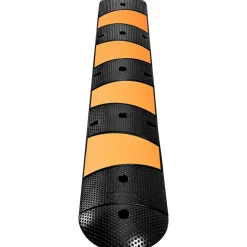 VEVOR Rubber Traffic Calming Device, Single Unit with Dual Channels, 72