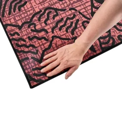 VEVOR Rug Gripper, 12 PCS, Strong Adhesive and Residue-Free, Double Sided Non-Slip Carpet Stickers for Area Rugs, Keep Corners from Curling and Bunching, for Holding Rugs in Place on Hardwood Floors