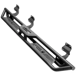 VEVOR Running Boards, 6 Inches Side Steps Compatible with 2015-2025 Ford F150 SuperCrew Cab, 2017-2025 Ford F150 SuperCrew Cab, Black Carbon Steel Nerf Bars, 550 lbs Load Capacity, Non-Slip Surface