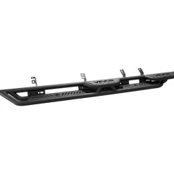 VEVOR Running Boards, 6 Inches Side Steps Compatible with 2024-2025 Toyota Tacoma Double Cab, Black Carbon Steel Nerf Bars, 550 lbs Load Capacity, Wide Non-Slip Hollow Surface with Rustproof Coating