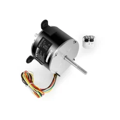 VEVOR 3108706.916 RV AC Fan Motor Compatible with Dometic Brisk Air I Model - Single Phase, 1/5HP AC115V 2.6A 1650 RPM (3 Speeds)