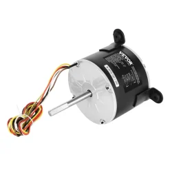 VEVOR 3108706.916 RV AC Fan Motor Compatible with Dometic Brisk Air I Model - Single Phase, 1/5HP AC115V 2.6A 1650 RPM (3 Speeds)