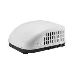 VEVOR RV Air Conditioner, 13500 BTU Non-Ducted Rooftop RV AC Unit, 65 dB Quiet Design, Including Air Distribution Box, Operation Panel and Installation Hardware, for Campers, Vans, Trailers, White