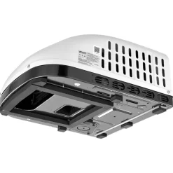 VEVOR RV Air Conditioner, 15000 BTU RV AC Unit, 120V Non-Ducted Rooftop Air Conditioner with Cooling and Heating, Four-Way Airflow, PTC Heating Module, Easy Install Quiet AC with Control Panel, White