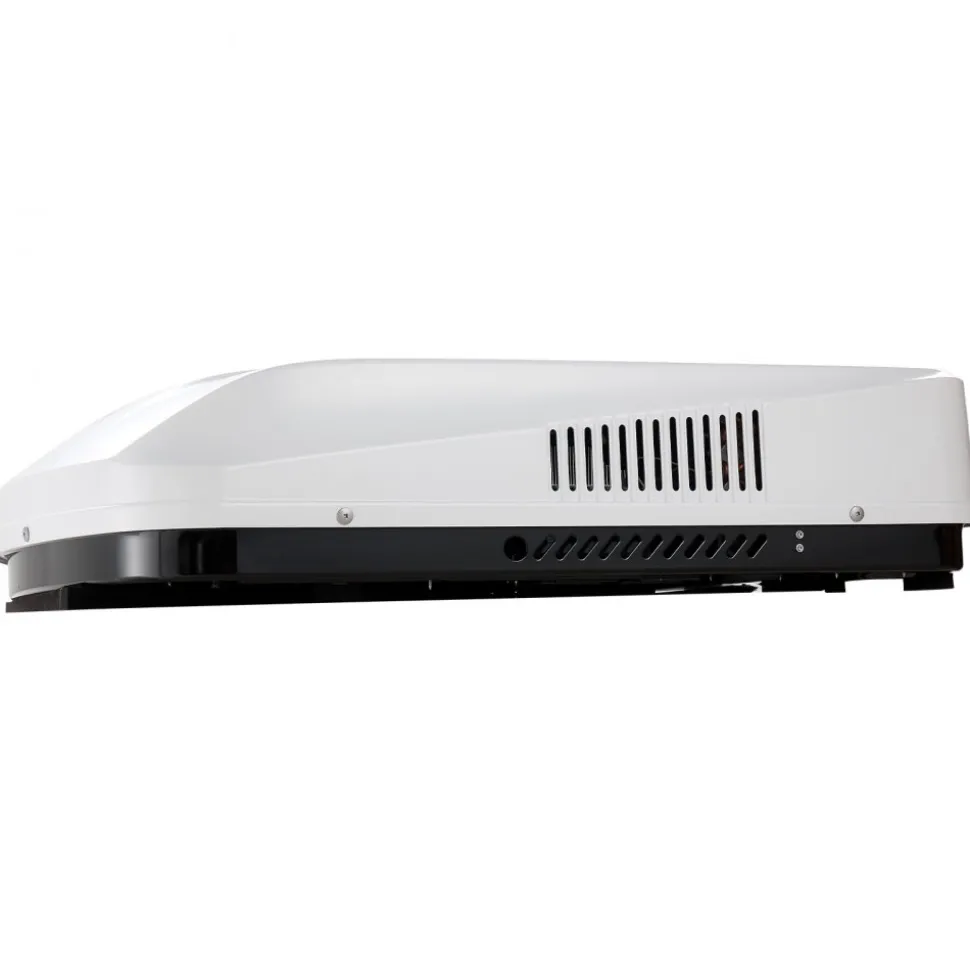 VEVOR RV Air Conditioner, 15000 BTU RV AC Unit, 120V Non-Ducted Rooftop Air Conditioner with Heat Pump and Cooling, Variable Speed Easy Install Quiet AC with ADB Button Control & Remote Control, White
