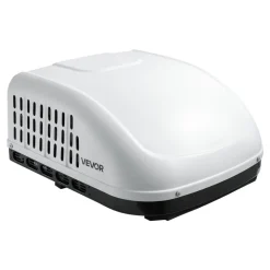 VEVOR RV Air Conditioner, 13500 BTU RV AC Unit, 120V Ducted or Non-Ducted Rooftop Air Conditioner with High-Performance Compressor Motor, Easy Install Quiet Cooling AC with Standard Vent Size, White