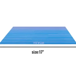 VEVOR RV Awning 17' Camper Awning Fabric, Trailer Awning Canopy Patio Camping Car Awning, Durable 15oz Vinyl Roller Tube for RV, Van, SUV, Patio Awning Replacement Ocean Blue Fade
