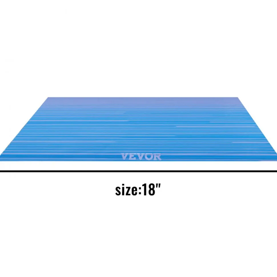 VEVOR RV Awning 18' Camper Awning Fabric, Trailer Awning Canopy Patio Camping Car Awning, Durable 15oz Vinyl Roller Tube for RV, Van, SUV, Patio Awning Replacement Ocean Blue Fade