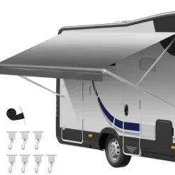 VEVOR RV Awning Fabric Replacement, 18' (Fabric 17'2
