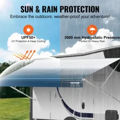 VEVOR RV Awning Fabric Replacement, 19'2