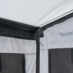 VEVOR RV Awning Sun Shade Room - Compatible with 16 -17 ft Awnings, RV Awning Sun Shading Room with Door & Ventilated Mesh Windows, Sunproof & Windproof Three-Sided Enclosure Tent for RV Camping
