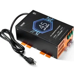 VEVOR RV Converter, 45 Amp, 110V AC to 12V DC RV Power Converter Battery Charger with 4 Stage Smart Charging 13V to 16.5V Adjustable Operating Range, Compatible with Lithium Lead Acid Battery, ETL