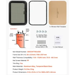 VEVOR RV Exit Window, 30