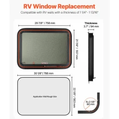 VEVOR RV Exit Window, 30