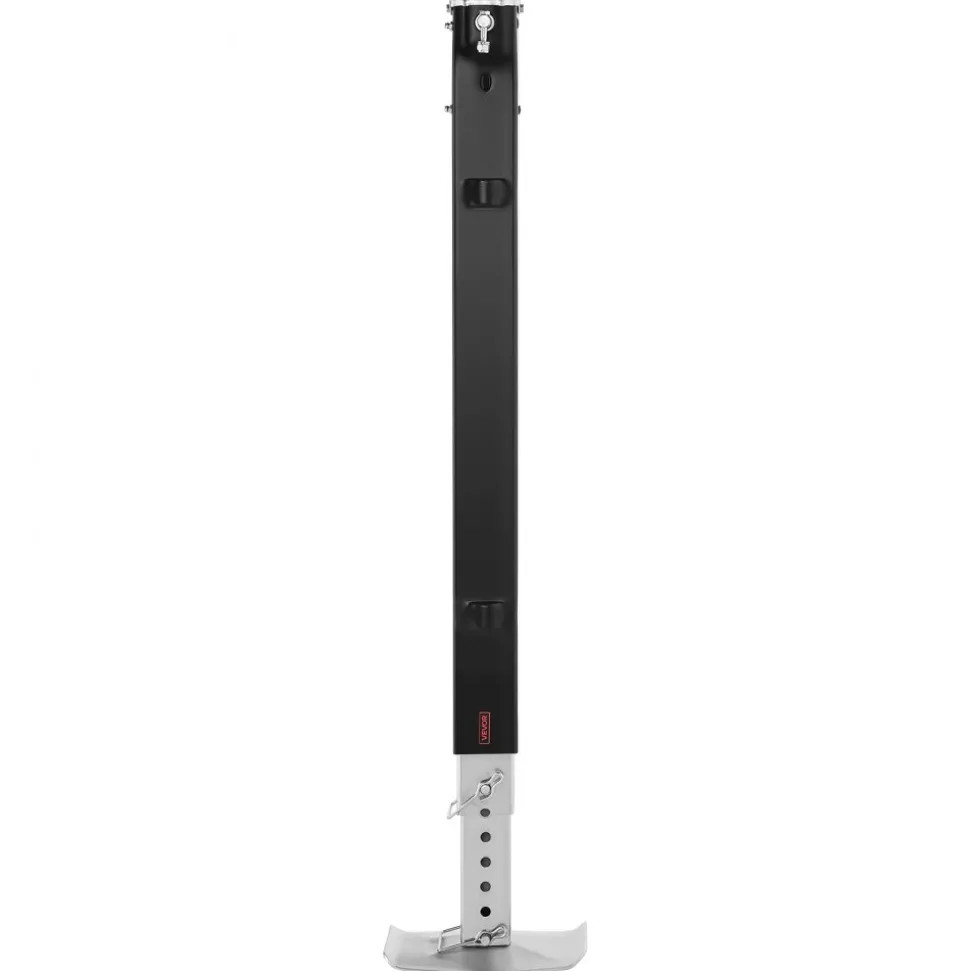 VEVOR RV Follow Fifth Wheel Landing Gear Leg 179014, 32.5-Inch 5th Wheel Landing Gear Universal Replacement Compatible with Lippert Venture, Atwood, Stromberg Carlson Systems, with Pin and Base, Black