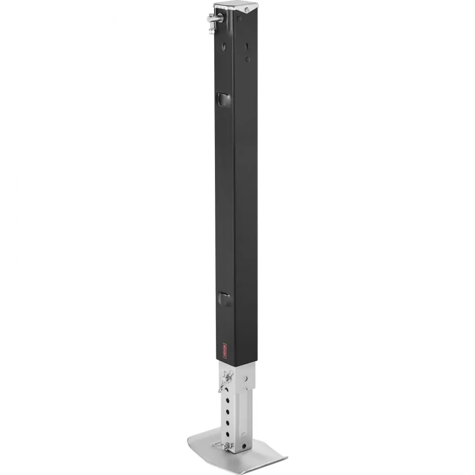 VEVOR RV Follow Fifth Wheel Landing Gear Leg 179014, 32.5-Inch 5th Wheel Landing Gear Universal Replacement Compatible with Lippert Venture, Atwood, Stromberg Carlson Systems, with Pin and Base, Black