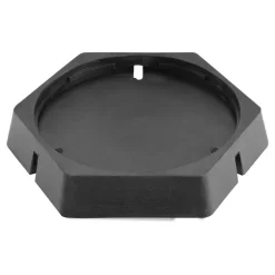 VEVOR RV Leveling Pads, 9 Inch Round Landing Feet, Permanent Attached Jack Stabilizers, Rubber Jack Pads, 5000 lbs Capacity per RV Jack Pad, 5th Wheels, Travel Trailers, Class A/C Motorhomes (4-Pack)