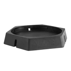 VEVOR RV Leveling Pads, 9 Inch Round Landing Feet, Permanent Attached Jack Stabilizers, Rubber Jack Pads, 5000 lbs Capacity per RV Jack Pad, 5th Wheels, Travel Trailers, Class A/C Motorhomes (4-Pack)