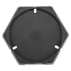 VEVOR RV Leveling Pads, 9 Inch Round Landing Feet, Permanent Attached Jack Stabilizers, Rubber Jack Pads, 5000 lbs Capacity per RV Jack Pad, 5th Wheels, Travel Trailers, Class A/C Motorhomes (4-Pack)