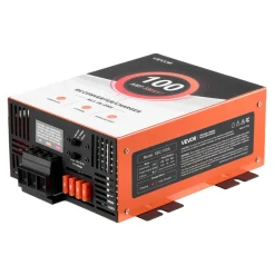 VEVOR RV Power Converter, 100 Amp, 110V AC to 12V DC RV Converter Battery Charger, Multi Stage Smart Charging, 13V to 16.5V Operating Range, Compatible with Lithium & Lead Acid Battery, for Camper