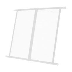 VEVOR RV Screen Door Protector, 24 x 26 inch Door Grille, Easy to Install and Disassemble, Reinforced Breathable Protective Mesh, Aluminum Alloy Camper RV Entry Protector for Pet Protection, White