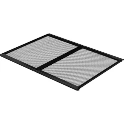 VEVOR RV Screen Door Protector, 26.5 x 20 inch Door Grille, Easy to Install and Disassemble, Reinforced Breathable Protective Mesh, Aluminum Alloy Camper RV Entry Protector for Pet Protection, Black