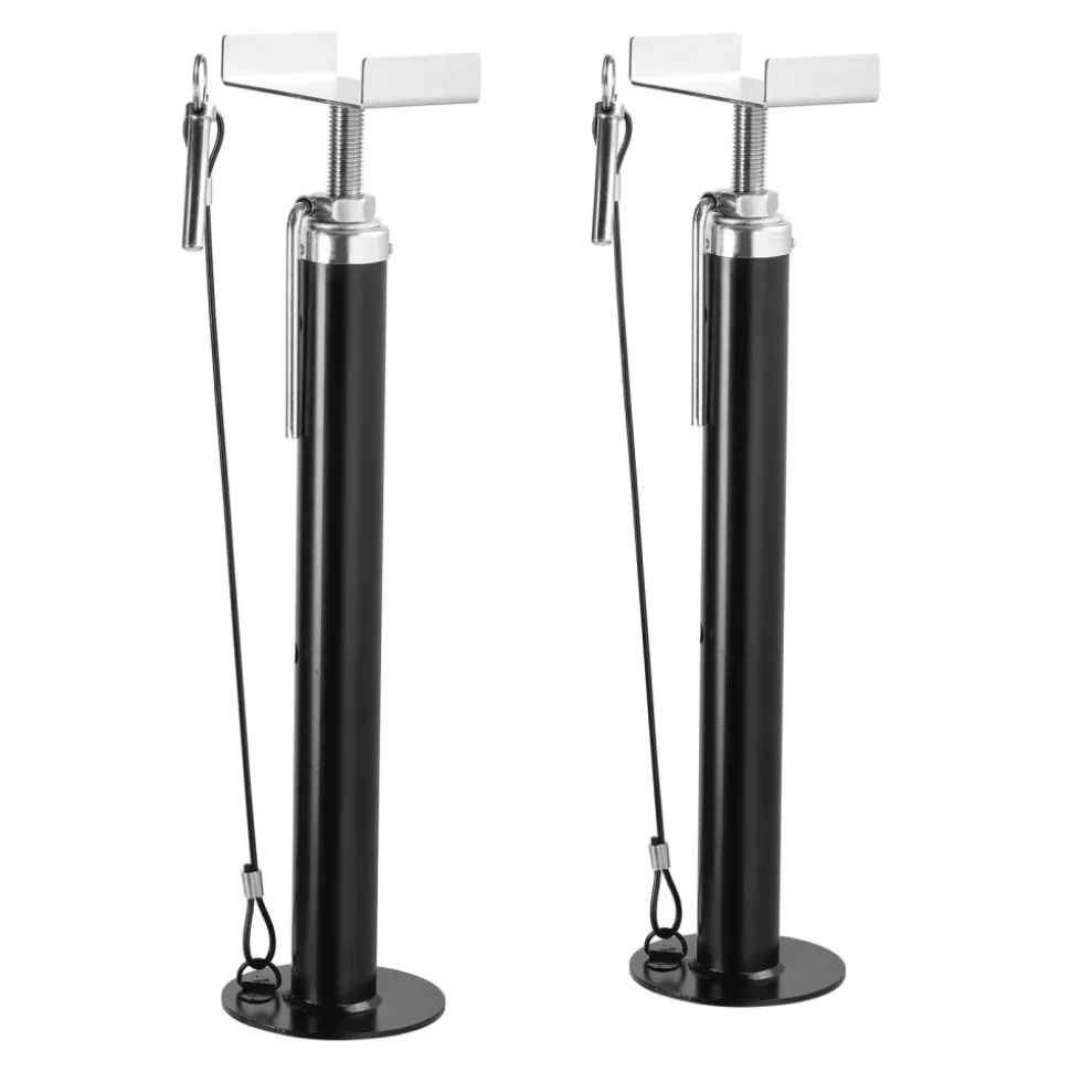 VEVOR RV Slide Out Support Jacks, 5000 lbs Capacity Each Slide Out Stabilizer, Adjusts from 20"-48" Camper Slide Out Support Jacks, Heavy-duty Slideout Stabilizers for RV, Camper and Travel Trailer