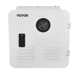 VEVOR RV Tankless Water Heater, Instant Shower with 15 x 15 inches White Door and Remote Controller, 55000BTU Optimized Comfort Performance Hot Water, Ideal for RVers' Family Everyday Use