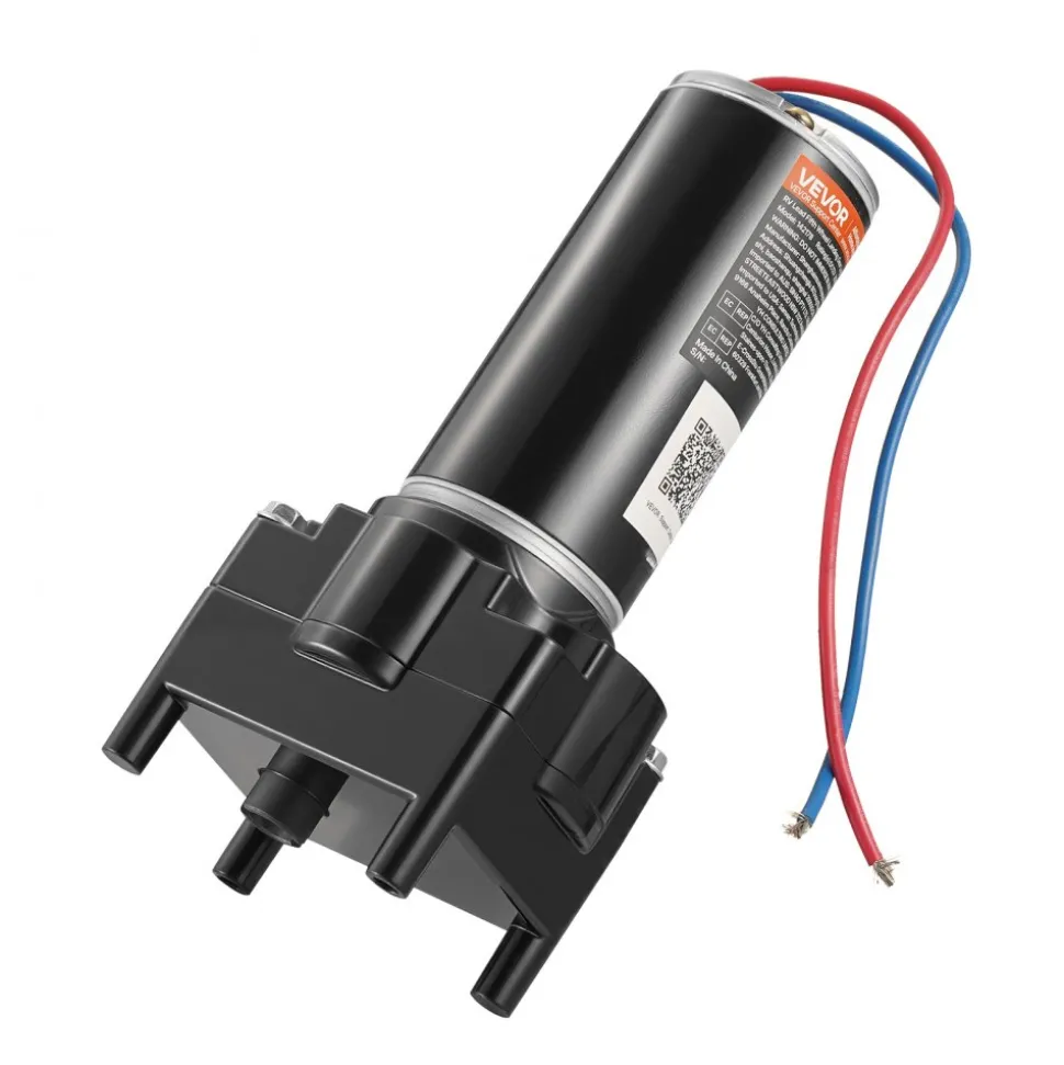 VEVOR RV 5th Wheel Landing Gear Motor, Replaces LG-142178, 5500 lbs Capacity, 300W RV Fifth Wheel Power Landing Gear Motor Compatible with Lippert Venture, Atwood, Stromberg Carlson Systems, Black
