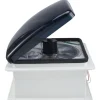 VEVOR RV Vent Fan, 14 inch RV Roof Vent Fan 12V, Powerful 10-Speed Reversible Fan with Remote Control, Built-in DC Motor, Power Top Lid,12 inch Fan Blade,Fits 14 x14 inch Roof Openings