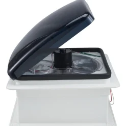 VEVOR RV Vent Fan, 14 inch RV Roof Vent Fan 12V, Powerful 10-Speed Reversible Fan with Remote Control, Built-in DC Motor, Power Top Lid,12 inch Fan Blade,Fits 14 x14 inch Roof Openings
