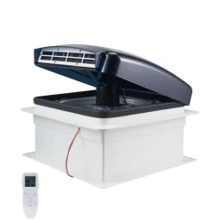 VEVOR RV Vent Fan, 14 inch RV Roof Vent Fan 12V, Powerful 10-Speed Reversible Fan with Remote Control, Built-in Rain Cover, Power Top Lid,12 inch Fan Blade,Fits 14 x14 inch Roof Openings