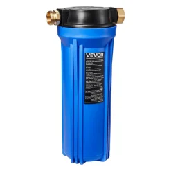 VEVOR RV Water Filtration System, Drinking Water Filter System with Replaceable Cartridge for Campers, Remove Sediments, Chlorine, Bad Tastes, Odors, and Most Contaminants, RV Filter for RVs, Boats