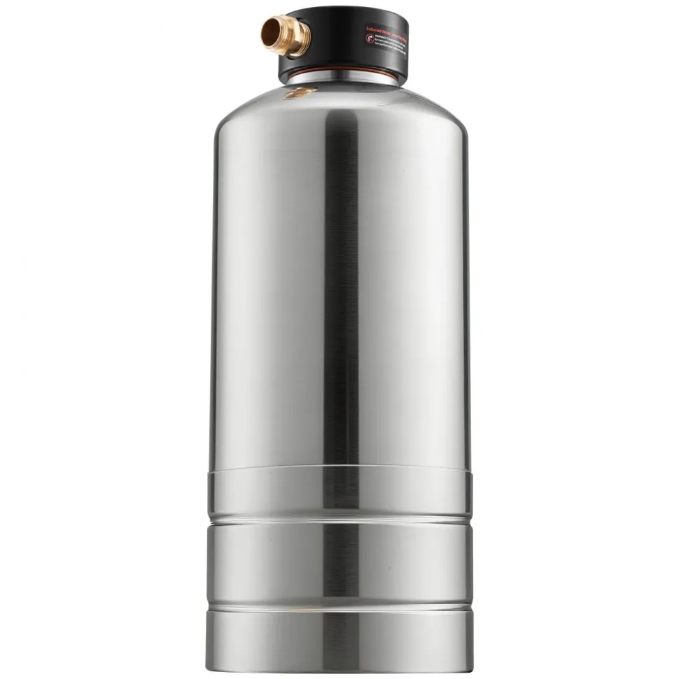 VEVOR RV Water Softener, 16,000 Grain, Portable Water Softener with NPT 3/4" Fittings, Food-Grade Resin, Stainless Steel, Quick Connect, for RVs, Trailers, Boats, Mobile Car Washing, Pressure Washing