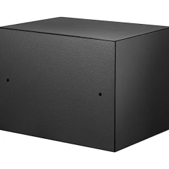 VEVOR Safe Box, 0.8 CU.FT Fingerprint Safe Box for Money with 2 Keys & Digital Keypad, Q235 Steel Safe Box for Storing Cash, Jewelry, Pistols, Documents, Watches in Home & Office & Hotel