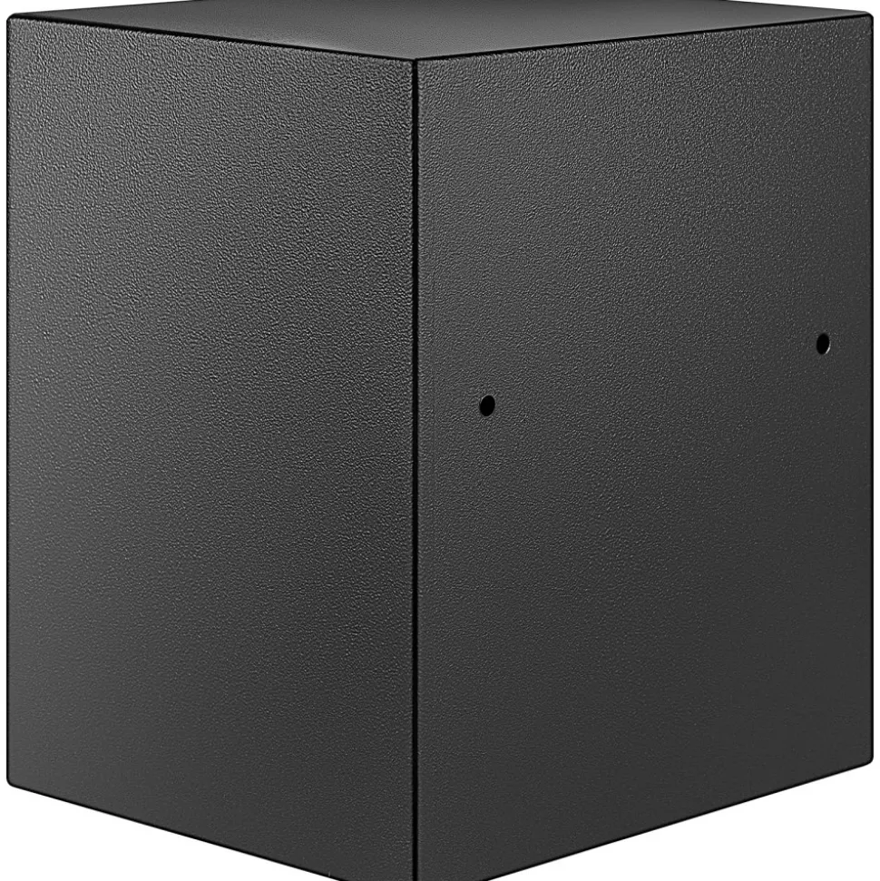VEVOR Safe Box, 1.7 CU.FT Fingerprint Safe Box for Money with 2 Keys & Digital Keypad, Q235 Steel Safe Box for Storing Cash, Jewelry, Pistols, Documents, Watches in Home & Office & Hotel