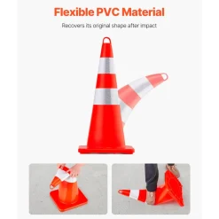 VEVOR Safety Cones, 10PCS 28