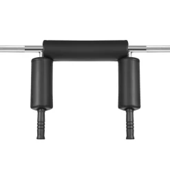VEVOR Safety Squat Bar, 700 LBS Fitness Squat  Bar, Safety Squat Bar Attachment with Shoulder and Arm Pads, 28mm Diameter Weight Bar, Ideal for Front Squats, Lunges, Rehab, Physical Therapy