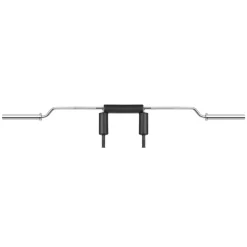 VEVOR Safety Squat Bar, 700 LBS Fitness Squat  Bar, Safety Squat Bar Attachment with Shoulder and Arm Pads, 28mm Diameter Weight Bar, Ideal for Front Squats, Lunges, Rehab, Physical Therapy