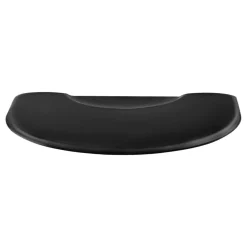 VEVOR Salon Mat for Hair Stylist, 3 x 4 FT Semi-circle Salon Chair Mat, 1/2-inch Thickened Anti Fatigue Barber Shop Floor Mat with Round Cut Out, Easy-to-Clean PVC Surface & Anti-Trip Beveled Edges