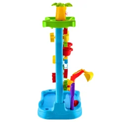 VEVOR Sand and Water Table for Toddlers, Double-Sided Kids Activity Waterfall Playset with 37PCS Accessories, Kids Activity Sensory Table, Outdoor Summer Sand Water Play Table for 3+ Years Boys Girls