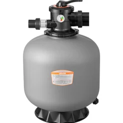 VEVOR Sand Filter, 20-Inch, 50 GPM Above Inground Swimming Pool Sand Filter System, with 7-Way Multi-Port Valve, Backwash, Rinse, Recirculate, Waste, Winter, Closed Modes, for Above In Ground Pools