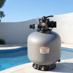 VEVOR Sand Filter, 20-Inch, 50 GPM Above Inground Swimming Pool Sand Filter System, with 7-Way Multi-Port Valve, Backwash, Rinse, Recirculate, Waste, Winter, Closed Modes, for Above In Ground Pools