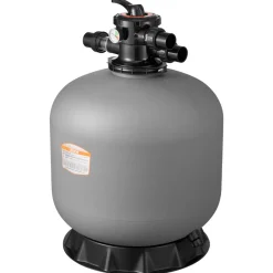 VEVOR Sand Filter, 24-Inch, 65 GPM Above Inground Swimming Pool Sand Filter System, with 7-Way Multi-Port Valve, Backwash, Rinse, Recirculate, Waste, Winter, Closed Modes, for Above In Ground Pools
