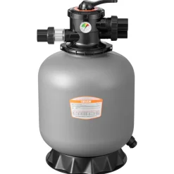 VEVOR Sand Filter, 18-Inch, 40 GPM Above Inground Swimming Pool Sand Filter System, with 7-Way Multi-Port Valve, Backwash, Rinse, Recirculate, Waste, Winter, Closed Modes, for Above In Ground Pools