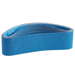 VEVOR Sanding Belts, 2 x 72-inch Belt Sander Sanding Belts, 6 PCS (Each of 120 240 400 600 800 1000 Grits) Silicon Carbide for Knife Sharpening, Metalworking, Composites, Plastic Finishing